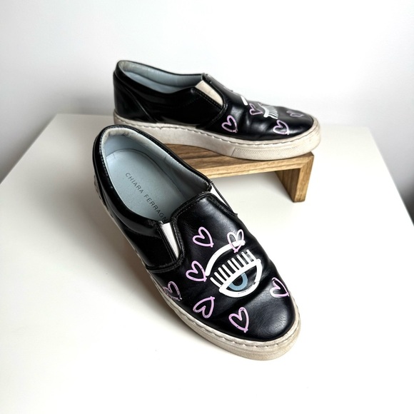 Chiara Ferragni Candy Flirting black sneakers - Picture 8 of 15